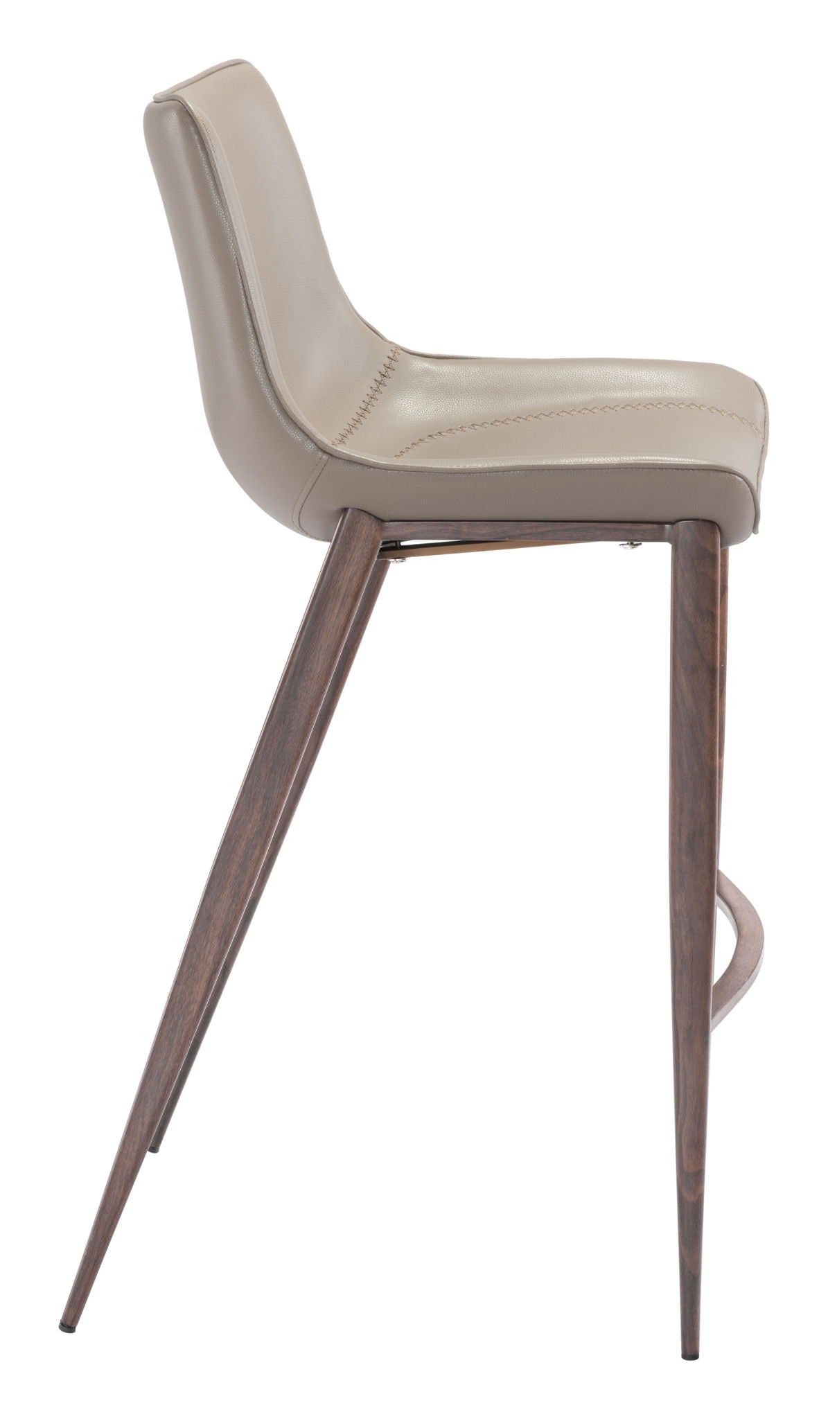 Magnus - Barstool With Black Legs (Set of 2)