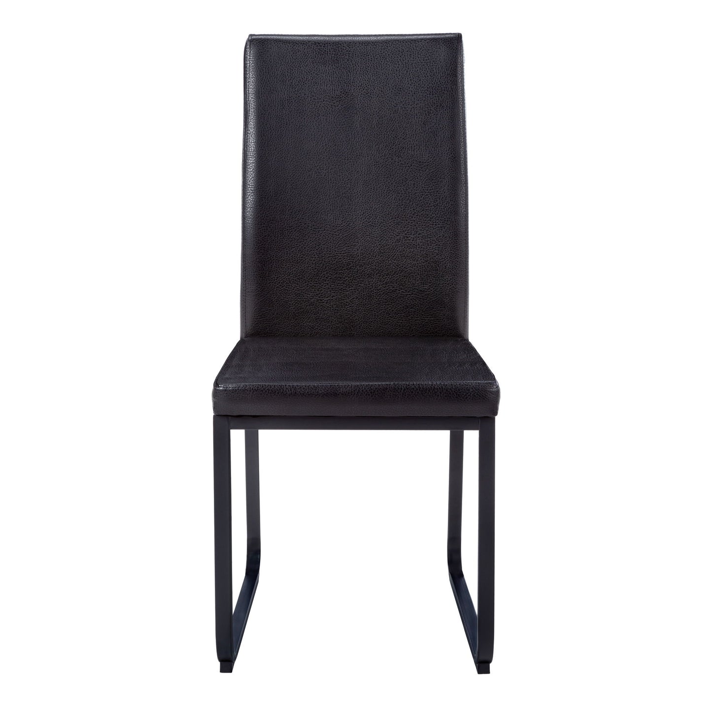 Dining Chair Side Upholstered, For Dining Room (Set of 2) - Black