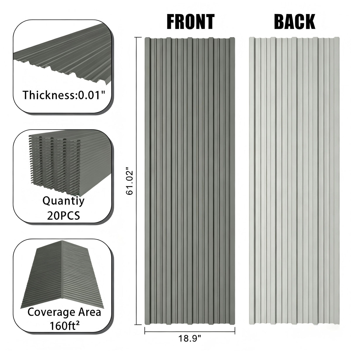 Corrugated Roofing Panels