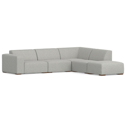 Rex - Handcrafted Sectional Sofa And Ottoman