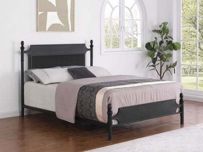 Cameron - Metal Panel Bed