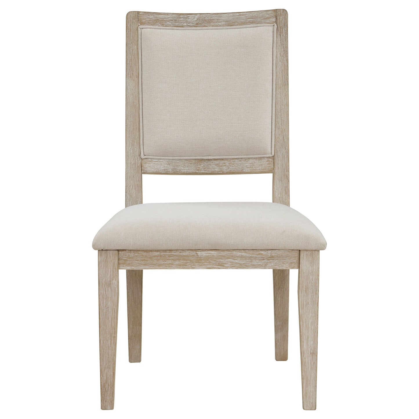 Trofello - Cushioned Dining Side Chair (Set of 2) - White Washed