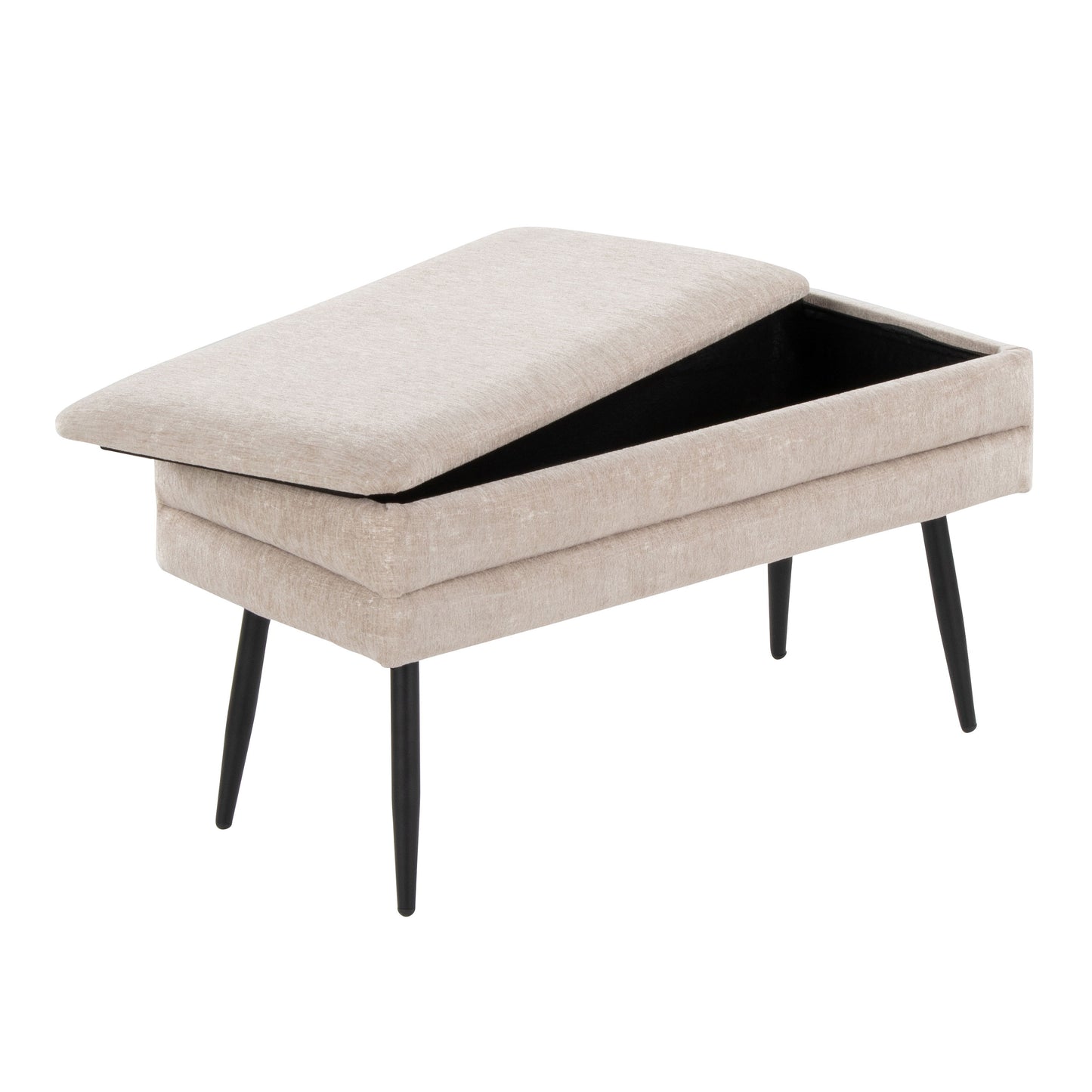 Neapolitan - Contemporary Storage Bench