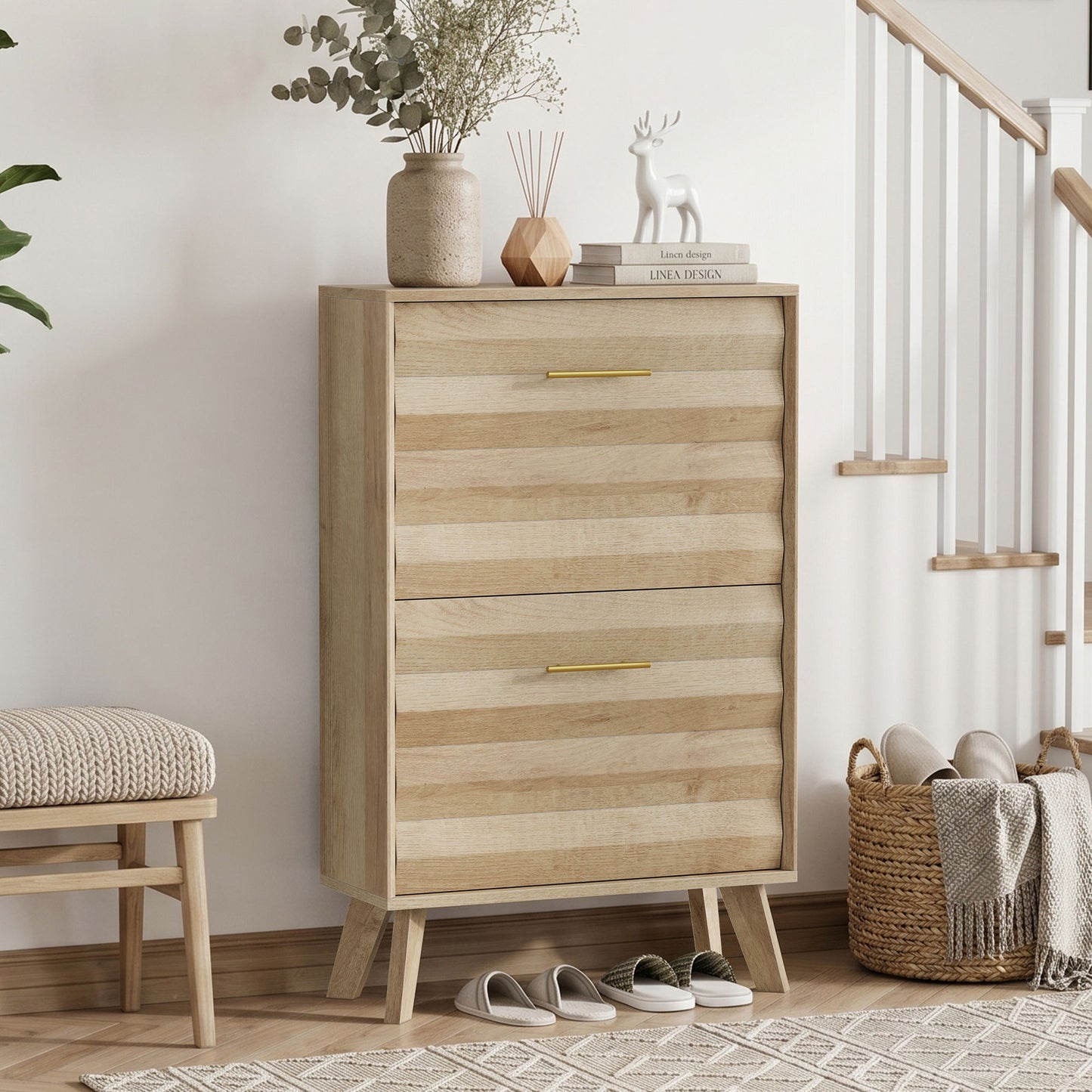 Flip Top Shoe Cabinet