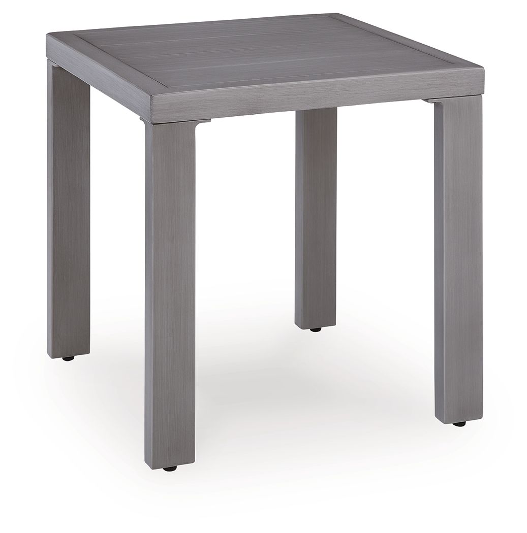 Dillon Beach - Square End Table - Gray
