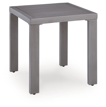 Dillon Beach - Square End Table - Gray