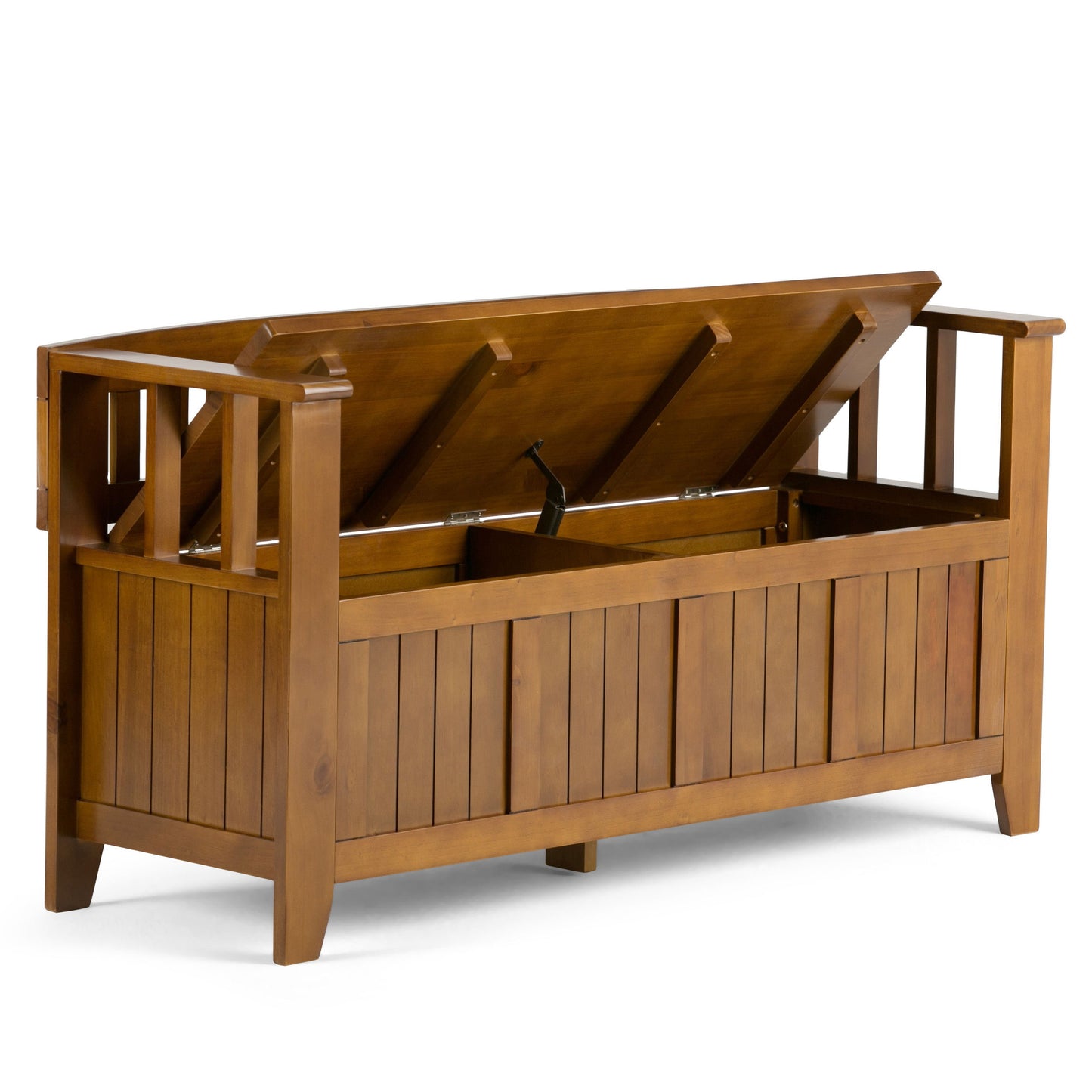 Acadian - Entryway Storage Bench, Handcrafted