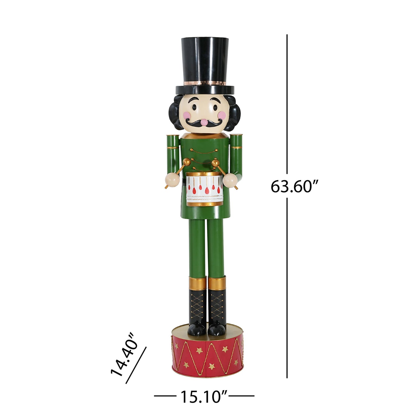Nutcracker Holiday Decor - Green / Red
