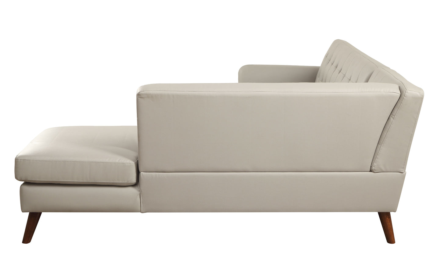 Essick II - Right Hand Facing Chaise Sectional Sofa - Gray