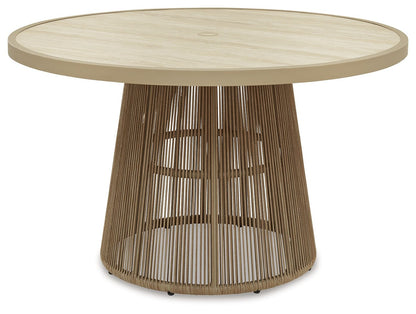 Ocean Park - Outdoor Dining Table - Beige