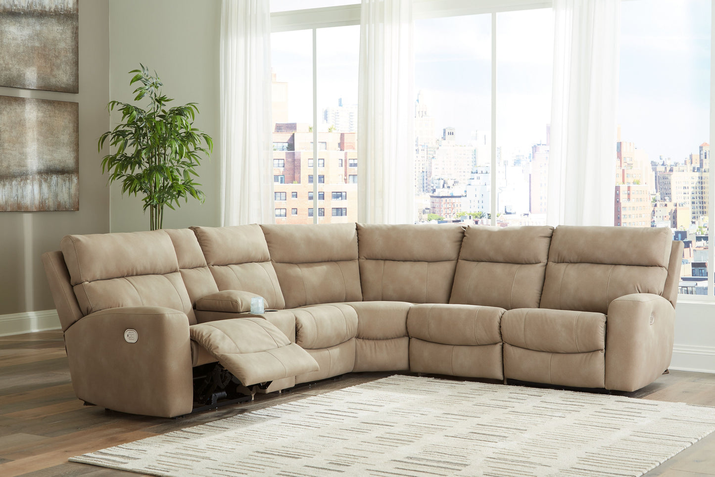 Next-gen Durapella - Power Reclinering Sectional Set