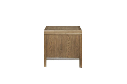 Waterfall - End Table - Light Brown