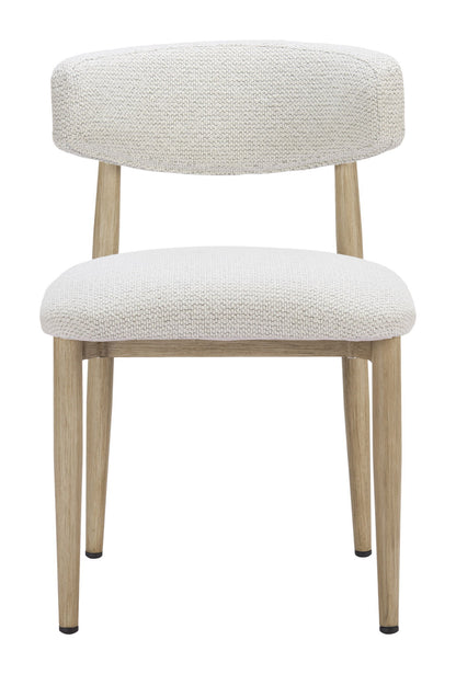 Bege - Outdoor Dining Chair - White