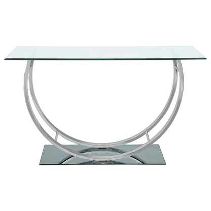 Garrett - Console Table - Chrome