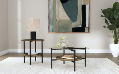 Delfin - Round Coffee Table Set