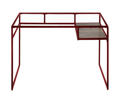 Yasin - Glass Top Writing Desk