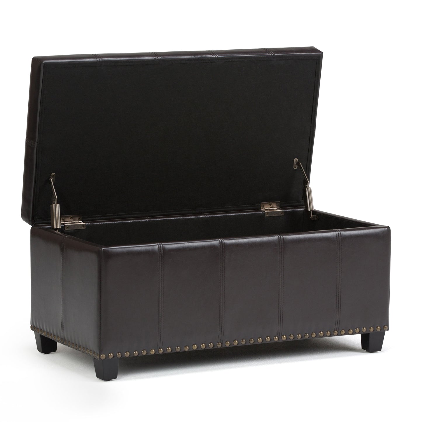 Amelia - Transitional Storage Ottoman Bench