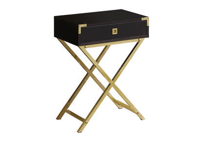 Accent Side Table, Storage Drawer, Stylish Design Contemporary & Modern