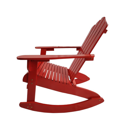 Reclining Outdoor Rocking Adirondack Chair