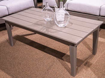 Lone View Bay - Rectangular Cocktail Table - Gray