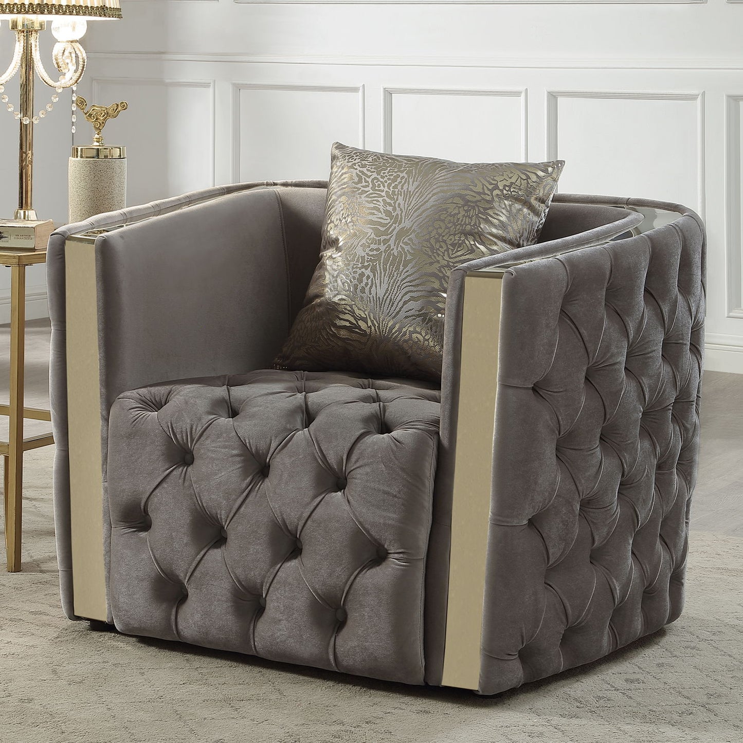 Naomi - Button Tufted Chair