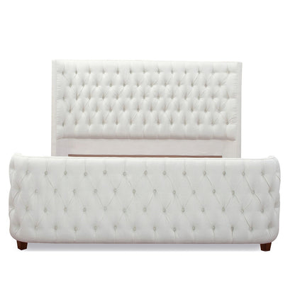 Brooklyn - Tufted Panel Bed Headboard And Footboard Set