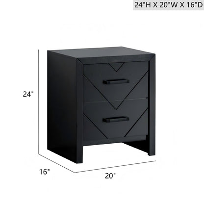 Morris - 2 Drawer Nightstand