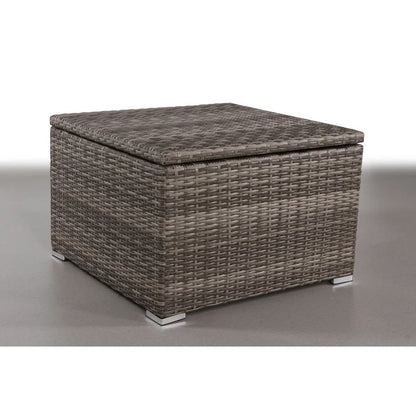 Outdoor Storage End Table - Gray Mix