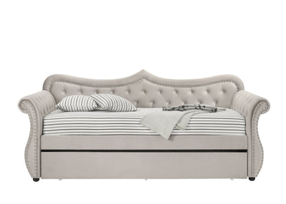 Adkins - Twin Daybed With Trundle - Beige