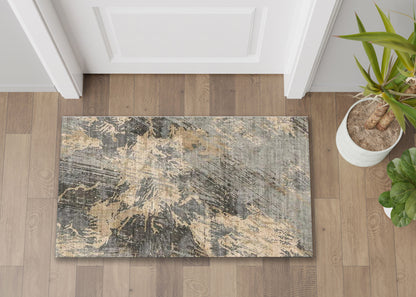 Fenix - Accent Rug - Cream / Gray