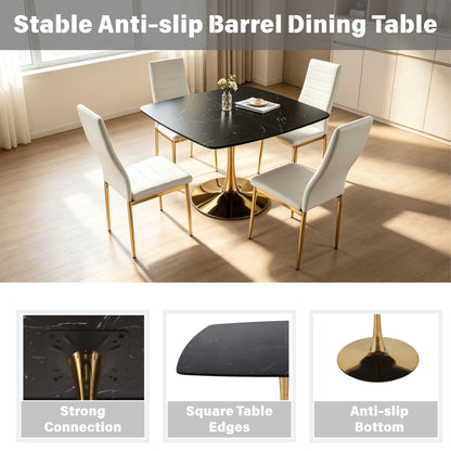 Modern Square Tulip Dining Table