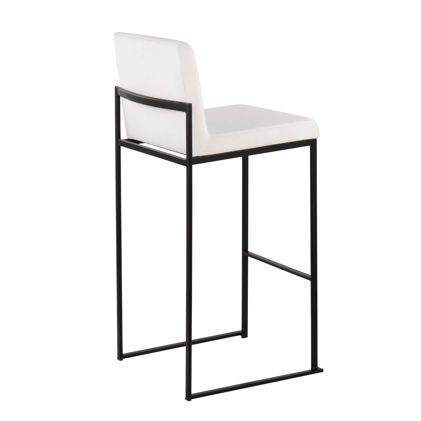 Fuji - Contemporary High Back Barstool Elegant Design