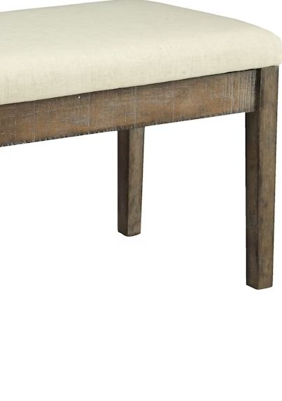 Claudia - Bench - Beige / Salvage Brown