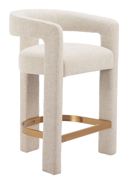 Saiko - Counter Stool - Beige