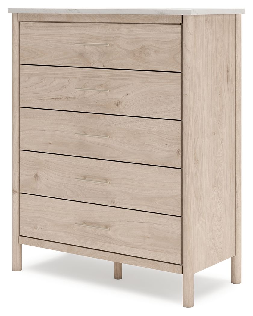 Cadmori - Five Drawer Wide Chest