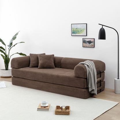 Convertible Foldable Floor Sofa Bed For Living Room