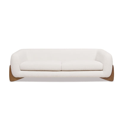 Alpine - Sherpa Sofa - Ivory White