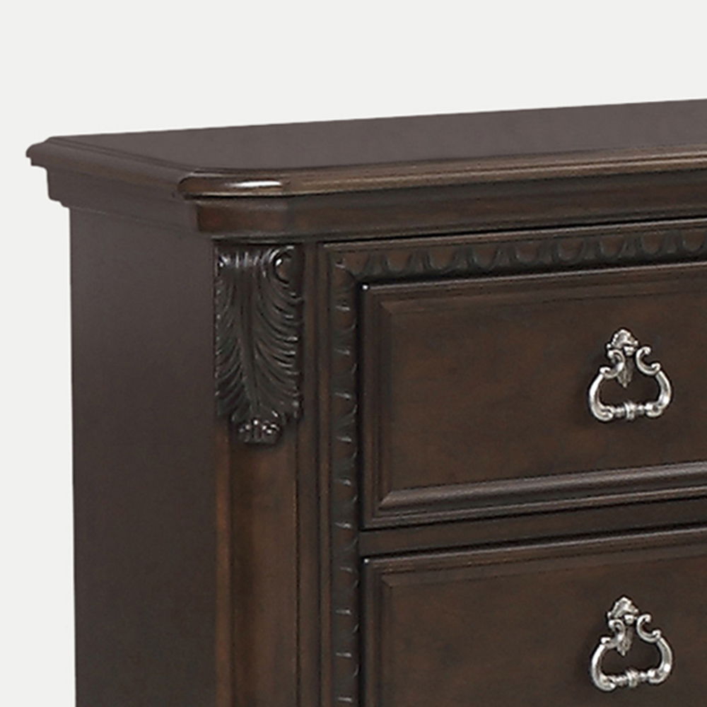 2 Drawer Nightstand - Mahogany