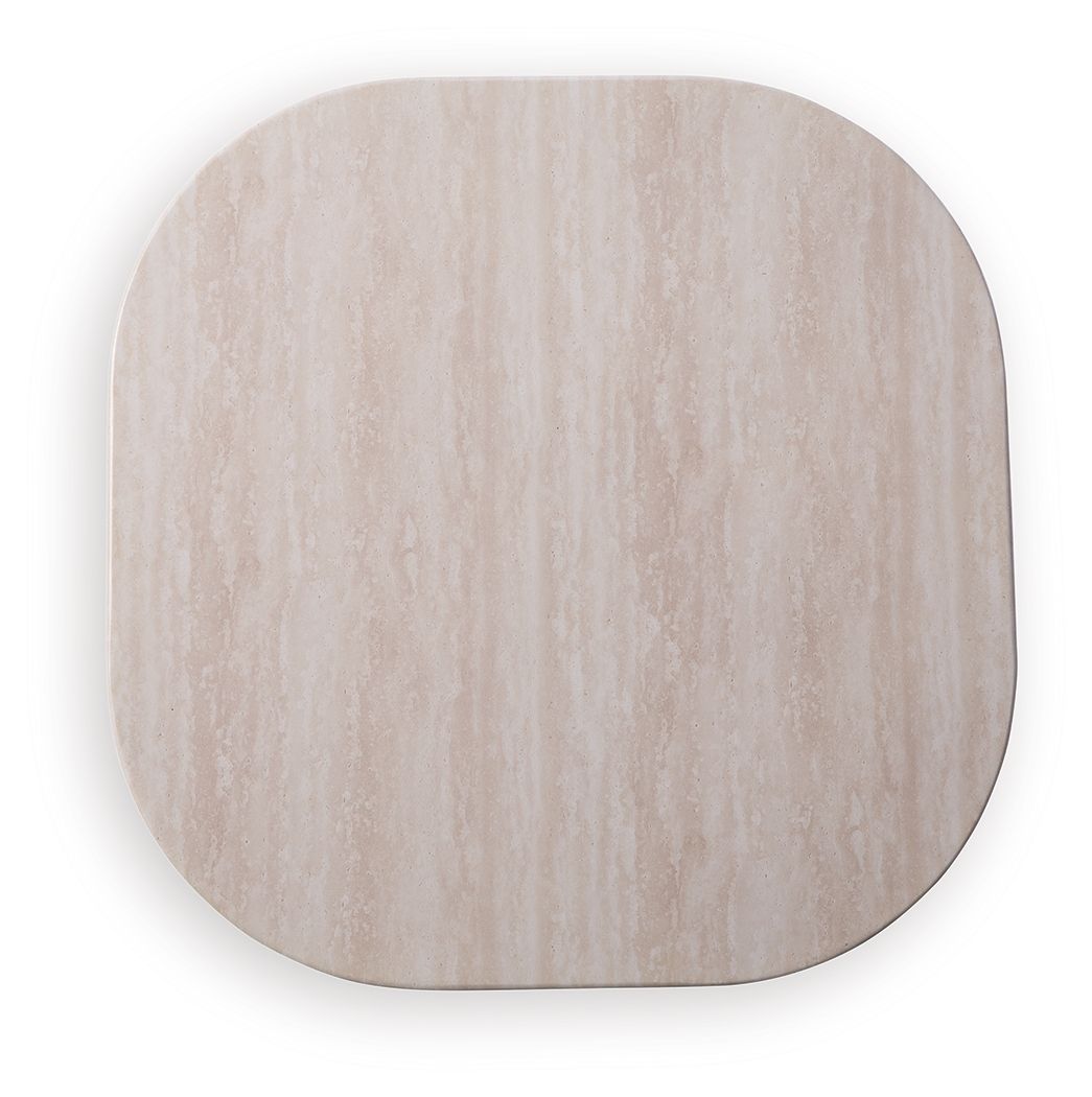 Angel Island - Square End Table - Beige / Brown