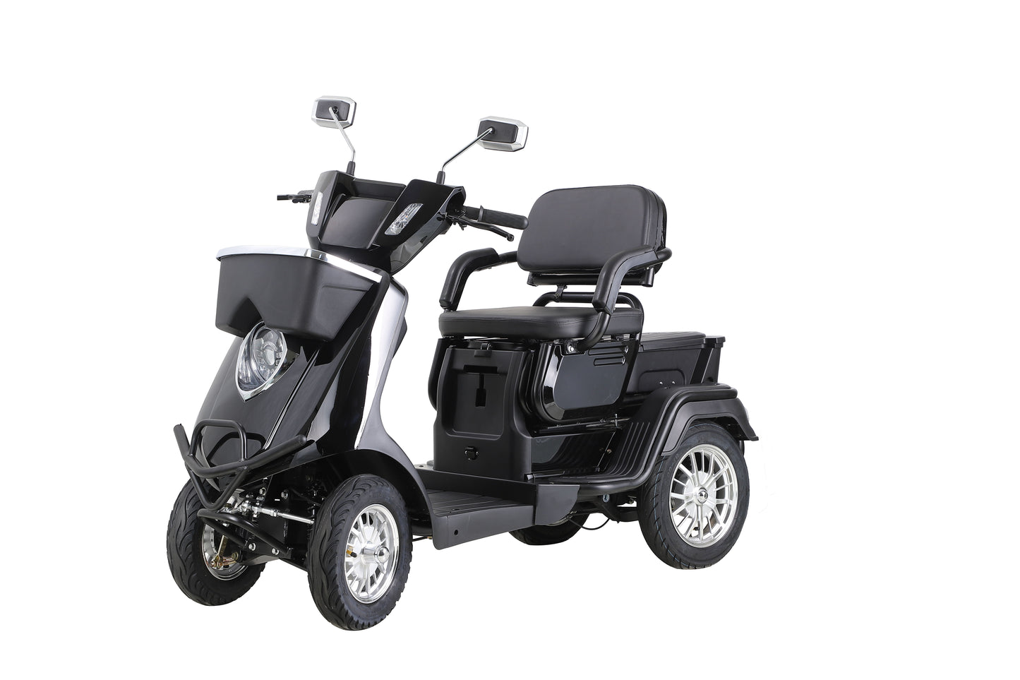 Heavy Duty 4 Wheel Mobility Scooters For Seniors & Adults 500 Lbs Capacity