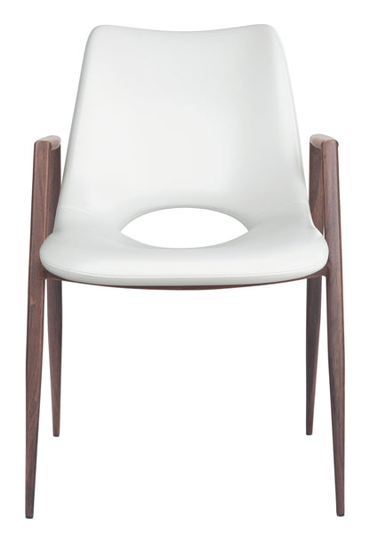 Desi - Dining Chair (Set of 2) Walnut Legs