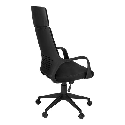 Office Swivel Chair, Adjustable Height, Ergonomic, Armrests, Contemporary & Modern