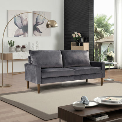 Upholstered Sofa, 3 Seater Couch For Living Room