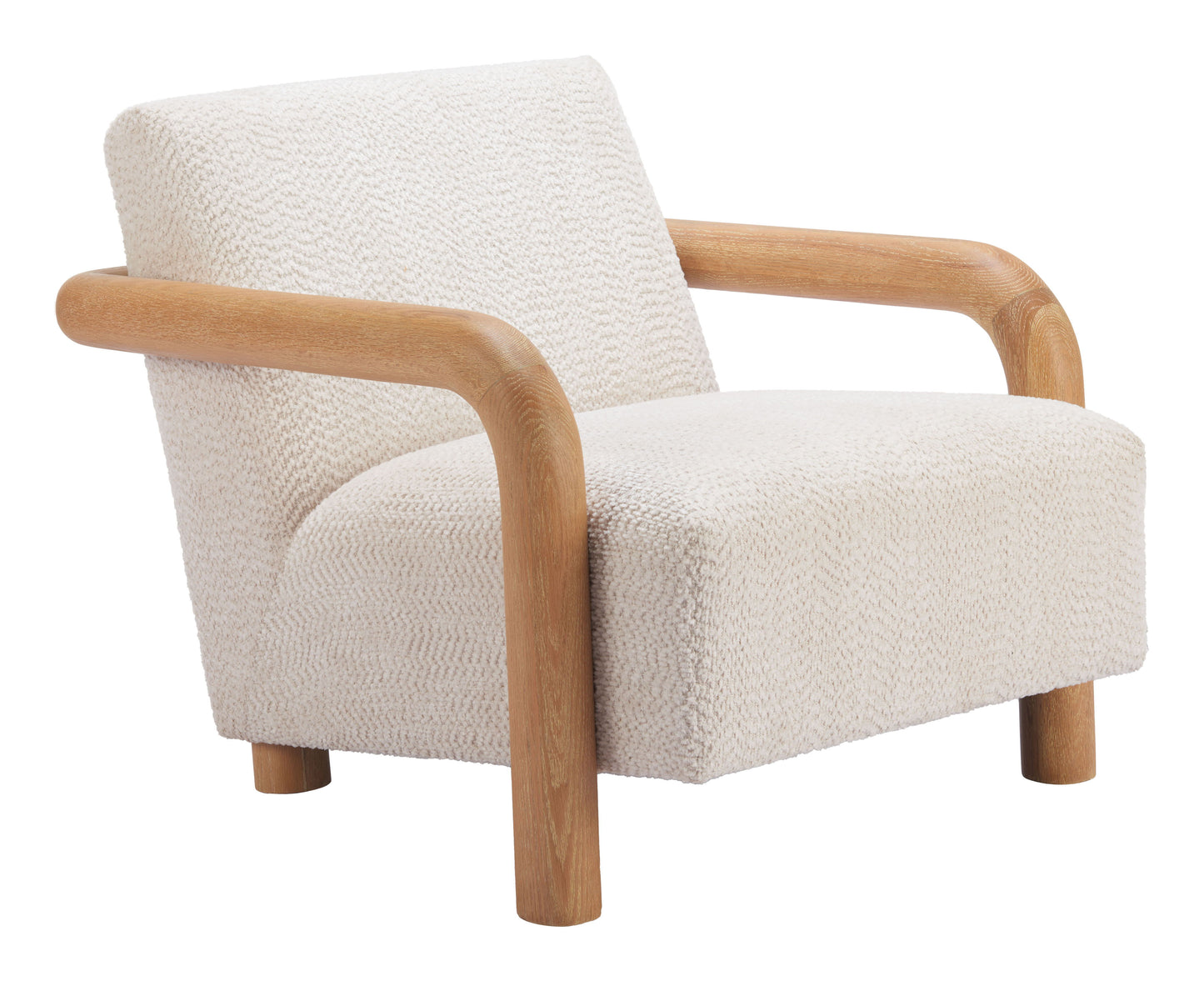 Subliem - Accent Chair - Cotton White