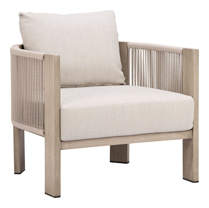 Sunlit Springs - Accent Chair - Gray / Light Brown