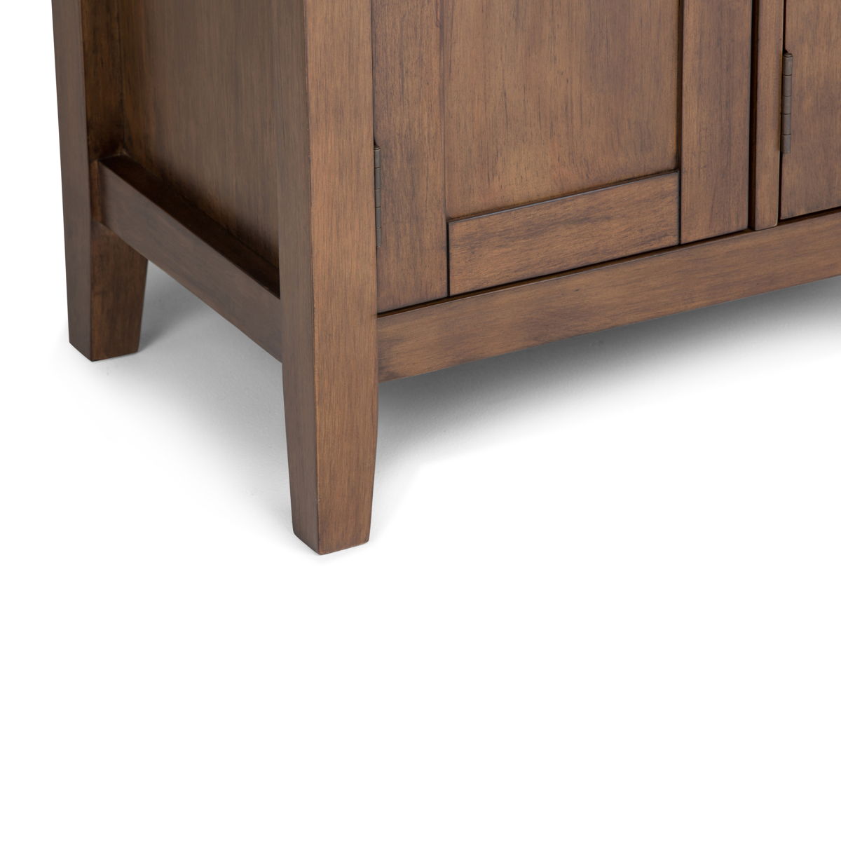 Redmond - TV Media Stand - Rustic Natural Aged Brown