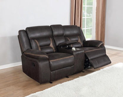 Greer - Upholstered Motion Reclining Loveseat