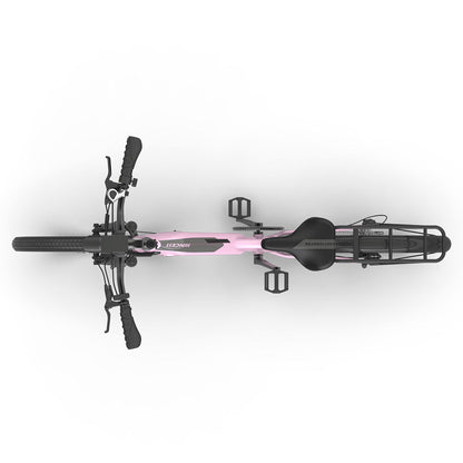 New Pattern 26" 750W Electric Bike Fat Tire 52V15Ah Removable Lithium Battery For Adults - Pink