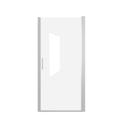 Shower Door & Tempered Glass And Explosion Proof Safety Film - Brushed Nickel