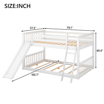 Bunk Bed & Convertible Slide And Ladder